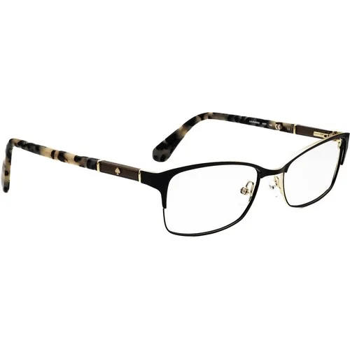 Kate Spade Eyeglasses Laurianne WR7 Black on Gold/Tortoise Frame 52[]16 140