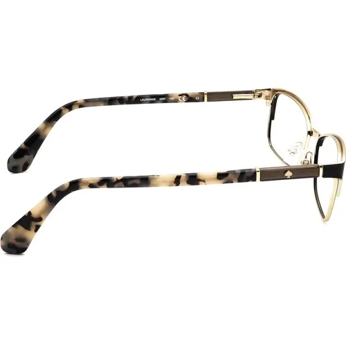 Kate Spade Eyeglasses Laurianne WR7 Black on Gold/Tortoise Frame 52[]16 140 4