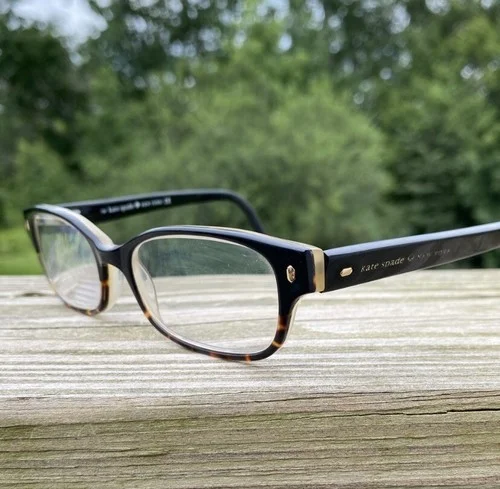 Kate Spade glasses frames Lucyann black tortoise fade