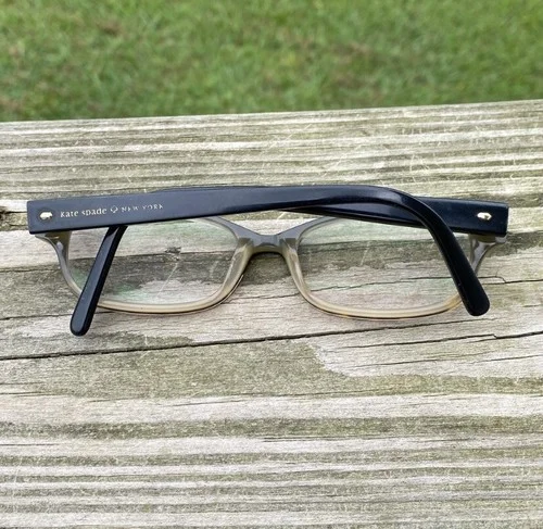 Kate Spade glasses frames Lucyann black tortoise fade 3