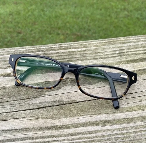 Kate Spade glasses frames Lucyann black tortoise fade 4