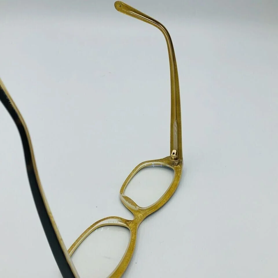 Kate Spade Glasses Womens Eyeglasses Frames VIVI JBY Brown Gold Glitter and Case 4