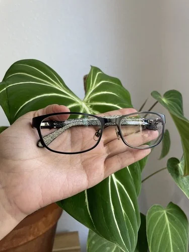 Kate Spade JAYLA 003 Black/Gold Glitter Eyeglasses Frames With Case 52-17-135