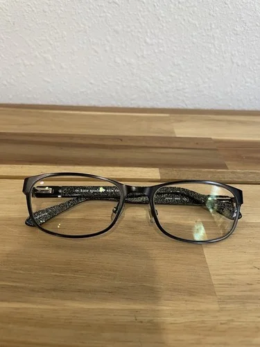 Kate Spade JAYLA 003 Black/Gold Glitter Eyeglasses Frames With Case 52-17-135 4