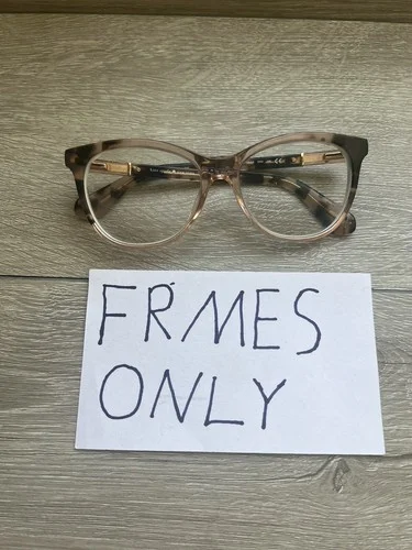 Kate Spade Johnna Women Eyeglasses 0OO4 Havana Pink Oval 140 frame only