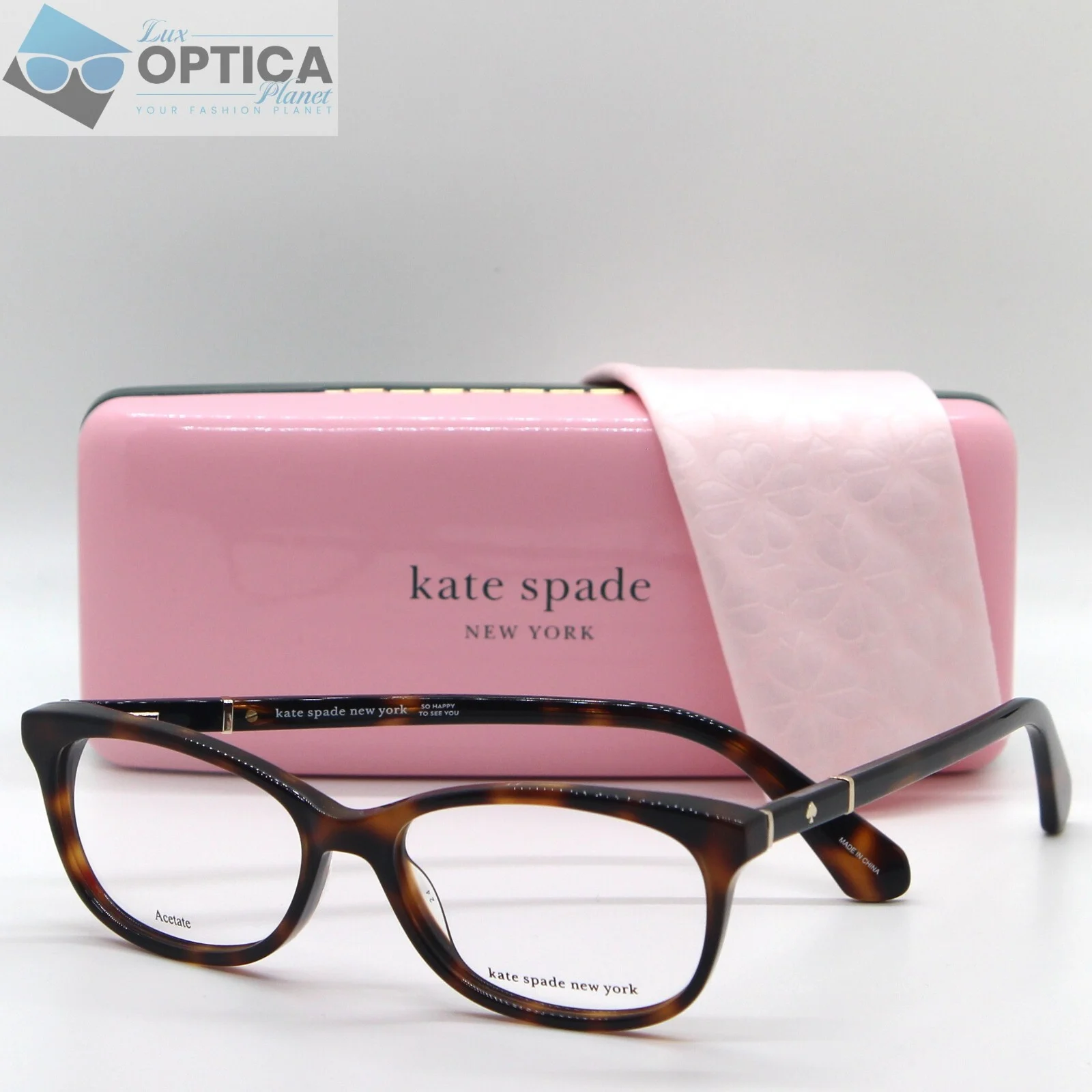 KATE SPADE Kaileigh 086 Eyeglasses Havana Frame 50mm