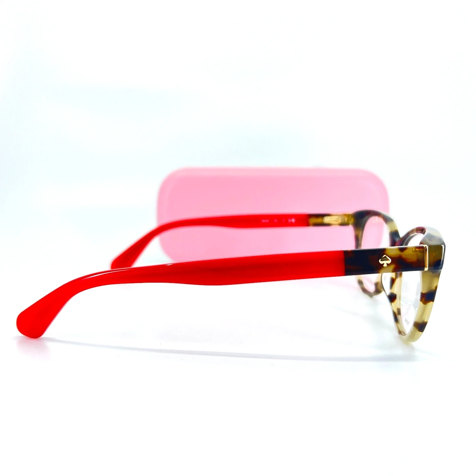 Kate Spade Karlee O63 Eyeglasses Tortoise Brown and Red Full Rim 51[]15 140 mm 4