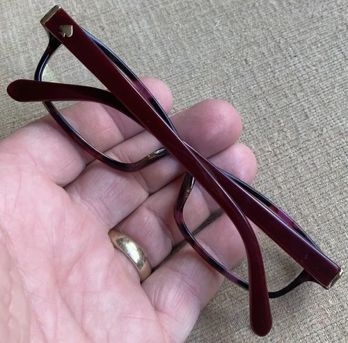 Kate Spade KS Narcisa Eyeglasses 0W73 Dark Red Pink Tortoise Frame 51-16 130 4