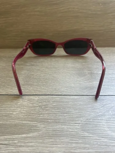 Kate Spade Larianna 0W53 red Print 135 Frames only Authentic 3