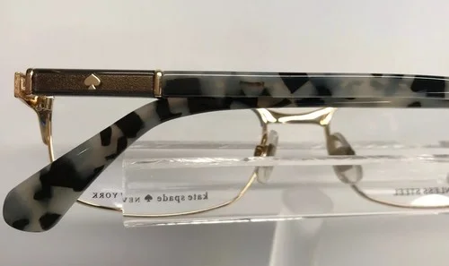 Kate Spade Laurianne Eyeglass Frame WR7 Blk/Hav 50mm Authentic w/Case & Cloth 4