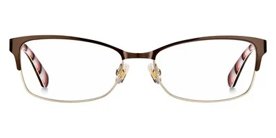 Kate Spade Laurianne Eyeglasses Women 009Q Brown Rectangle 52 New 100% Authentic