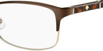 Kate Spade Laurianne Eyeglasses Women 009Q Brown Rectangle 52 New 100% Authentic 3