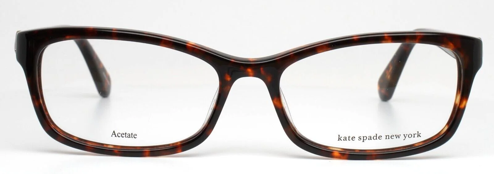 Kate Spade Lizabeth 086 Dark Havana Tortoise Shell Full Rim Frames Only 2