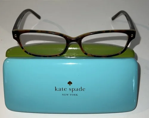 Kate Spade LUCYANN 0JMD 135 Eyeglasses Frames Oval Brown & Case