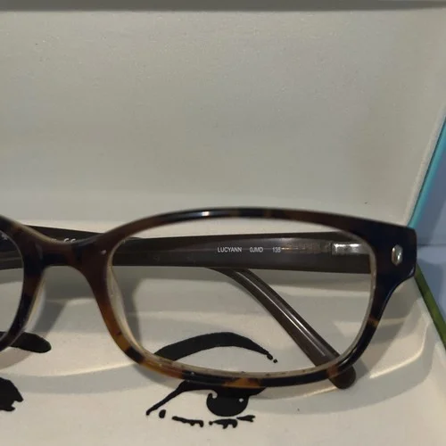 Kate Spade LUCYANN 0JMD 135 Eyeglasses Frames Oval Brown & Case 3