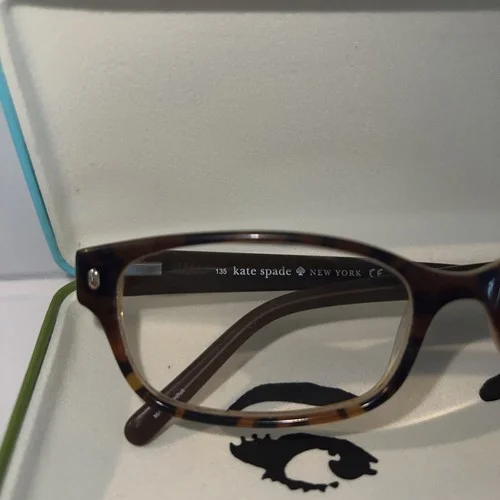 Kate Spade LUCYANN 0JMD 135 Eyeglasses Frames Oval Brown & Case 4