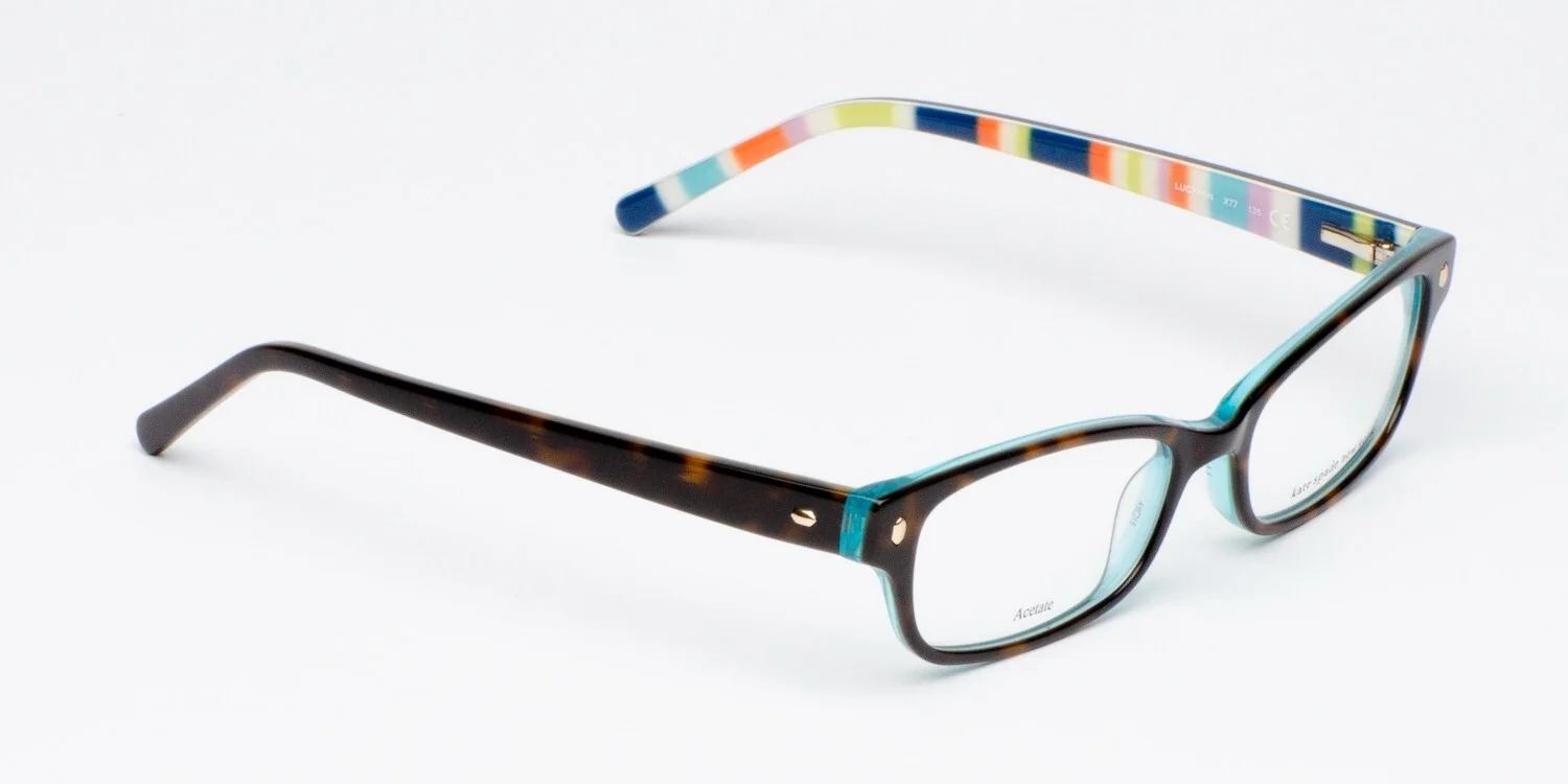 Kate Spade Lucyann X77 Tortoise Plastic Optical Eyeglasses Frame 49-16-135 RX 2