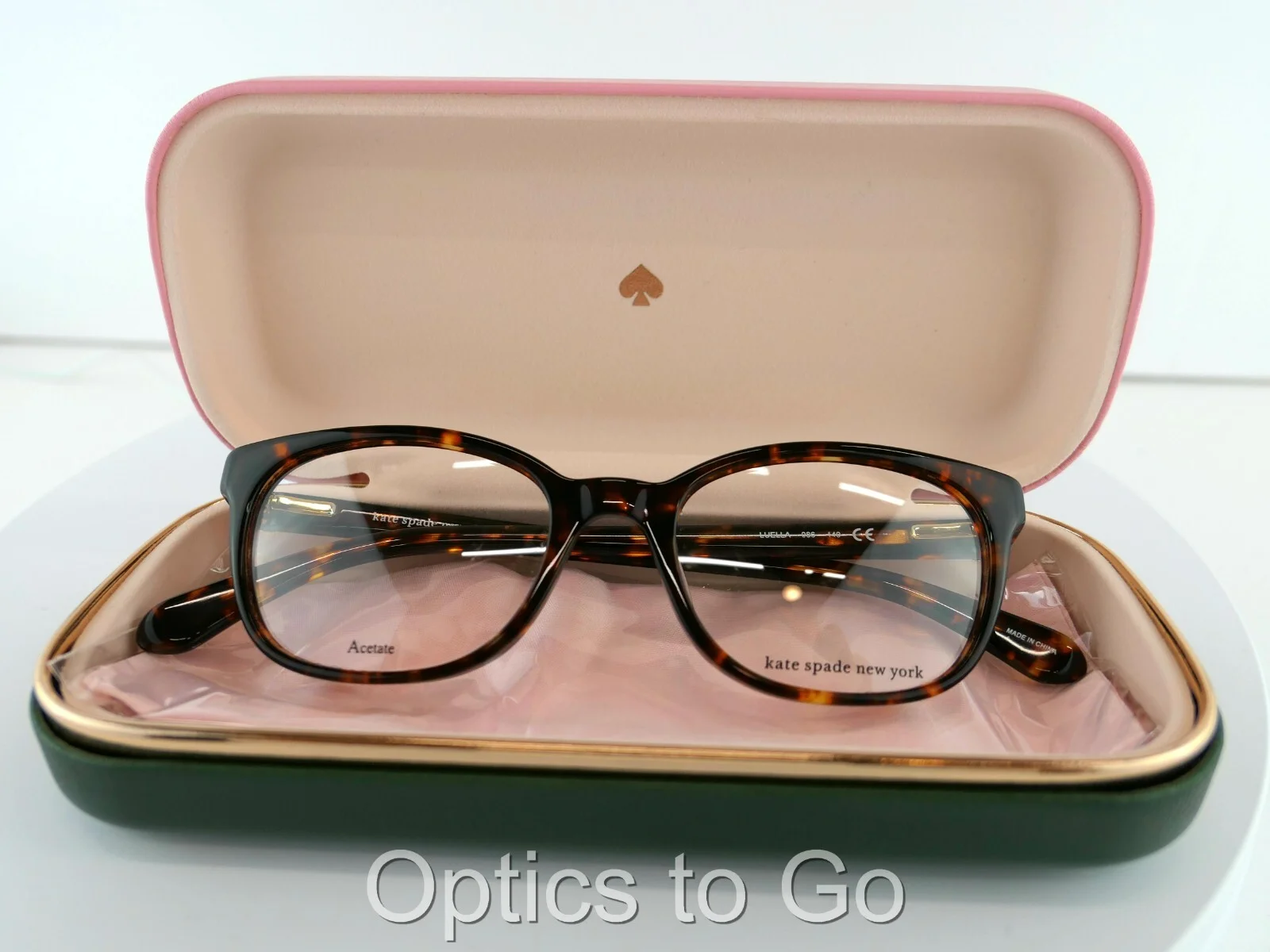 Kate Spade LUELLA (086) HAVANA 49-18-140 PETITE Eyeglass Frames