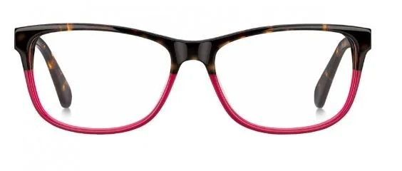 Kate Spade Myrna 065T Havana Burgundy Rectangular Women 2