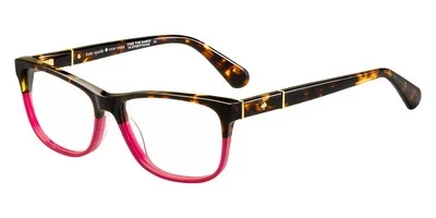 Kate Spade Myrna Eyeglasses 065T Dark Havana Burgundy 53mm New 100% Authentic 2