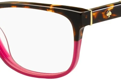 Kate Spade Myrna Eyeglasses 065T Dark Havana Burgundy 53mm New 100% Authentic 3