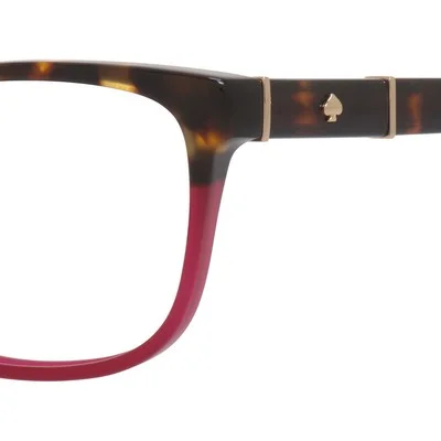 Kate Spade Myrna Eyeglasses 065T Dark Havana Burgundy 53mm New 100% Authentic 4