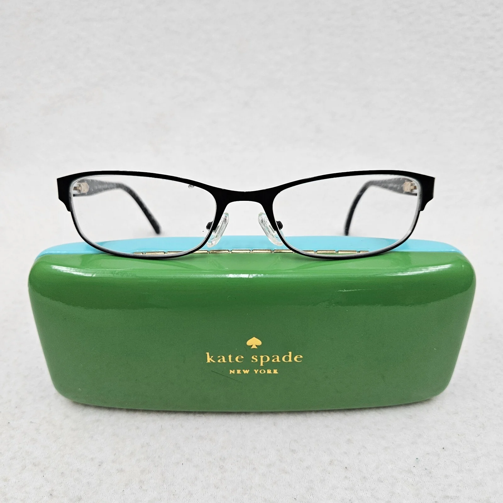 KATE SPADE New York Ambrosette Eyeglass Frames 006 135 Black Full Rim Metal 2