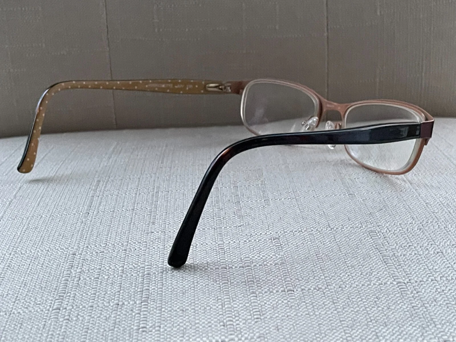 Kate Spade New York Ambrosette JUV Brown Oval Metal Eyeglasses Frames 50-17 135 4