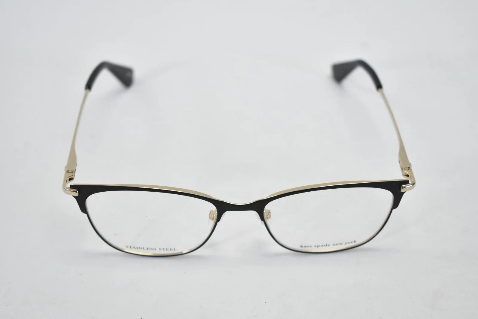 Kate Spade New York Bendall Acetate Glasses Black Frame 0807 140 Blank Lens