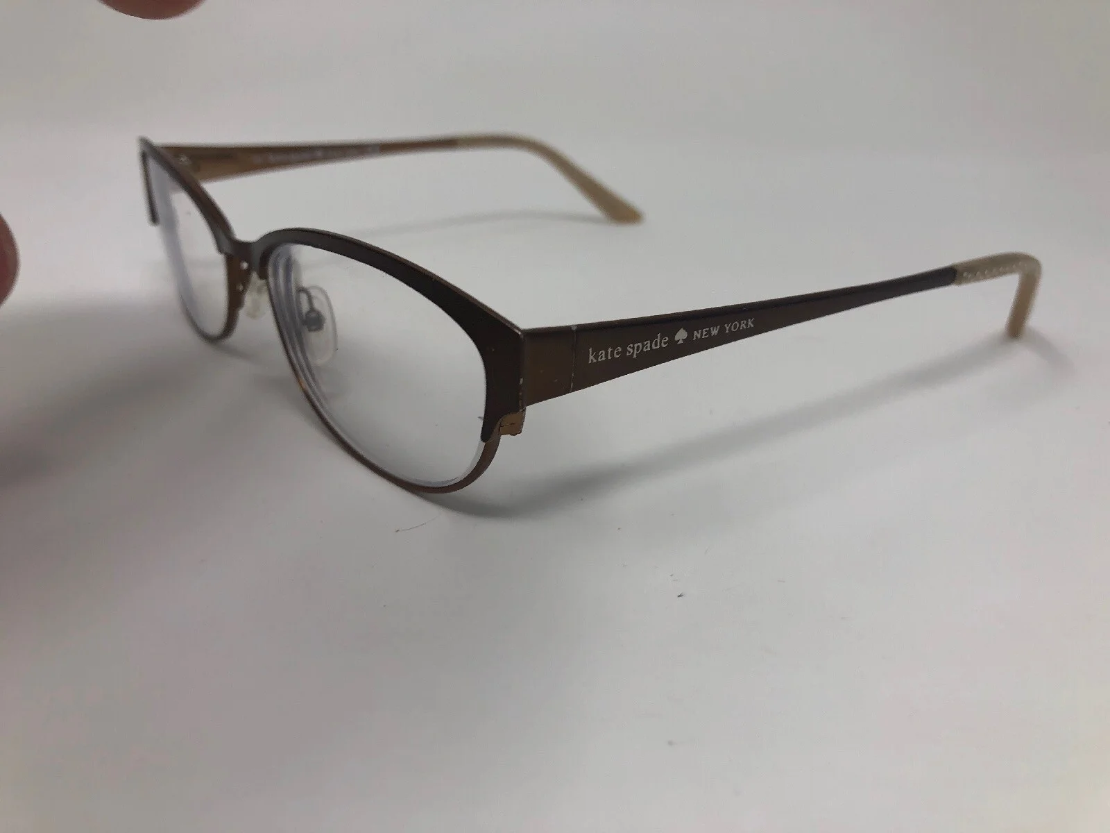KATE SPADE NEW YORK Eyeglasses Frame Petite Camelot 50-15-135 Brown Matte PS72 2