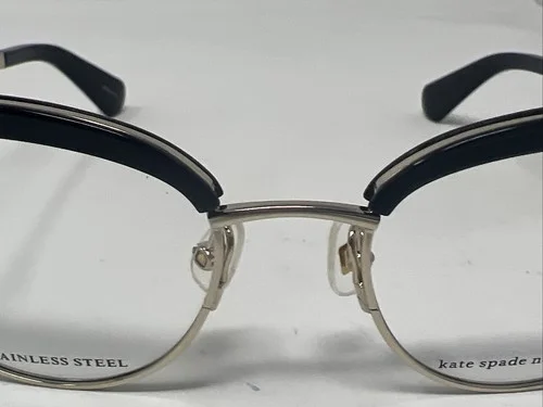 Kate Spade New York Jailyn 897 140 Z50/18 Blk & Gold Women’s Eyeglass Frames K44 3