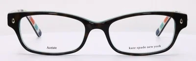 Kate Spade New York LUCYANN X77 Tortoise Womens Petite Eyeglasses 49-16-135 2