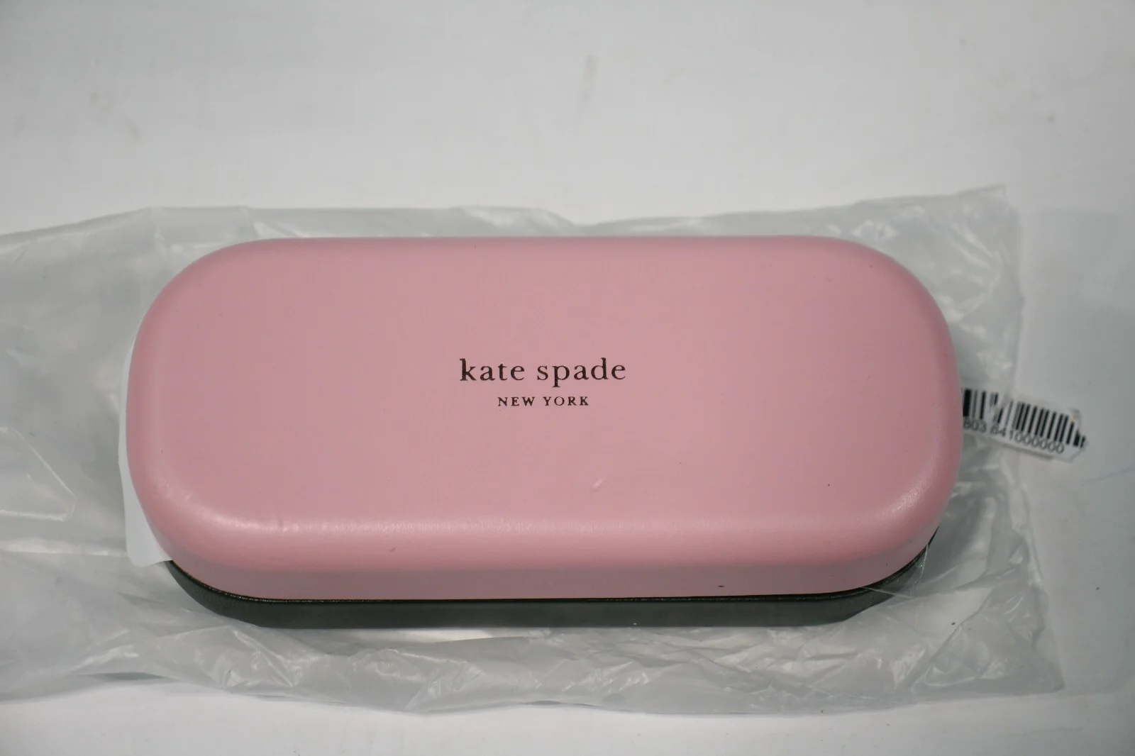 Kate Spade New York Pink & Green Hard Eyeglass Case with Cloth
