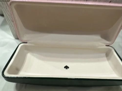 Kate Spade New York Sunglass Eyeglass Case Pink & Green 3