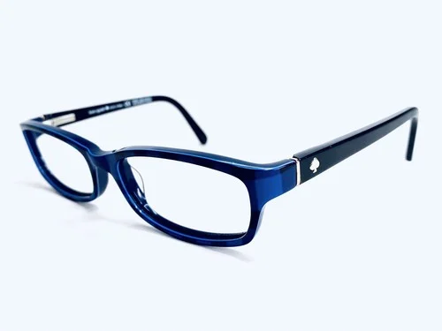Kate Spade NY Blue Rectangular Eyeglasses W Flex Temple Narcisa 0060 51 16 130 2