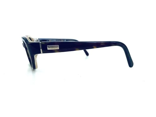 Kate Spade NY Brown Amber Cat Eye Gold Glitter Glasses Rana 54 16 130 4