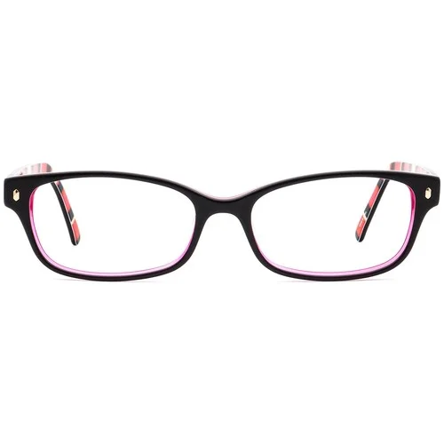 Kate Spade NY Lucyann X78 53mm Women Black Pink Eyeglasses Ophthalmic Frame NWT 2