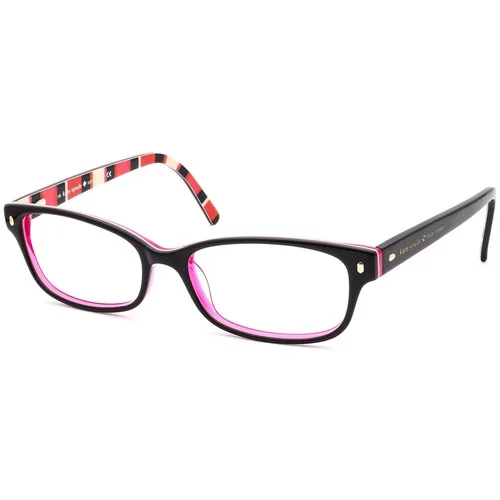 Kate Spade NY Lucyann X78 53mm Women Black Pink Eyeglasses Ophthalmic Frame NWT 3