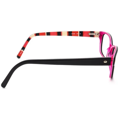 Kate Spade NY Lucyann X78 53mm Women Black Pink Eyeglasses Ophthalmic Frame NWT 4