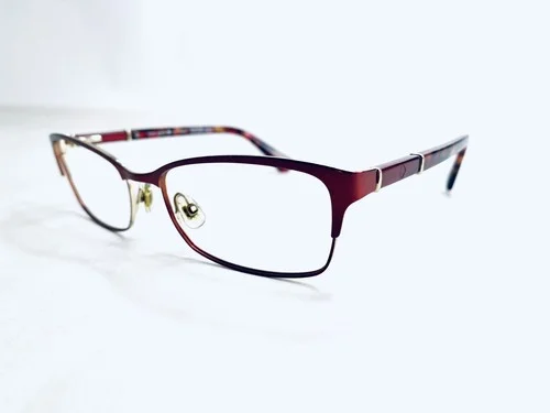 Kate Spade NY Red Metal Cat Eye Eyeglasses Tortoise Laurianne AJH 52 16 140