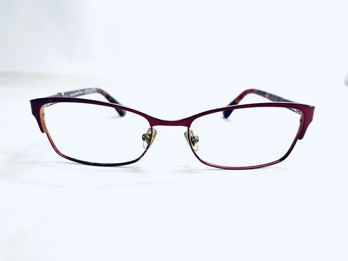 Kate Spade NY Red Metal Cat Eye Eyeglasses Tortoise Laurianne AJH 52 16 140 2