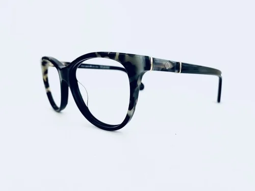 Kate Spade NY Tortoise Black Gold Oval Wayfarer Glasses Johnna WR7 50 15 140