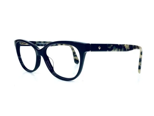 Kate Spade NY Tortoise Lucite Wayfarer Frame Karlee WR 53 15 140