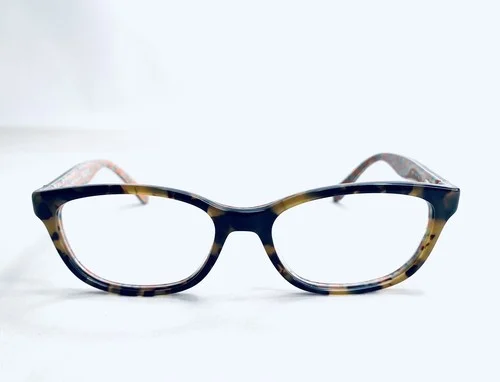 Kate Spade NY Tortoise Wayfarer Eyeglasses Floral Interior Brylie 2NL 50 16 135