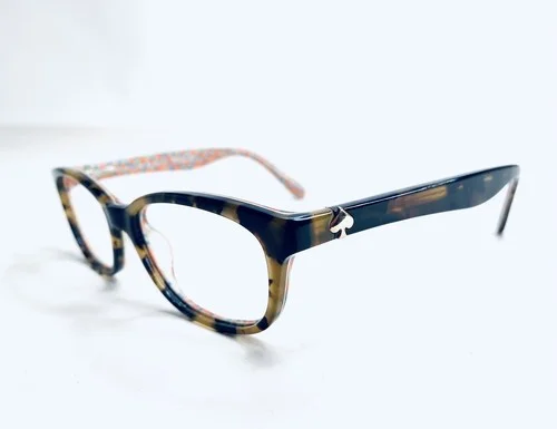 Kate Spade NY Tortoise Wayfarer Eyeglasses Floral Interior Brylie 2NL 50 16 135 2