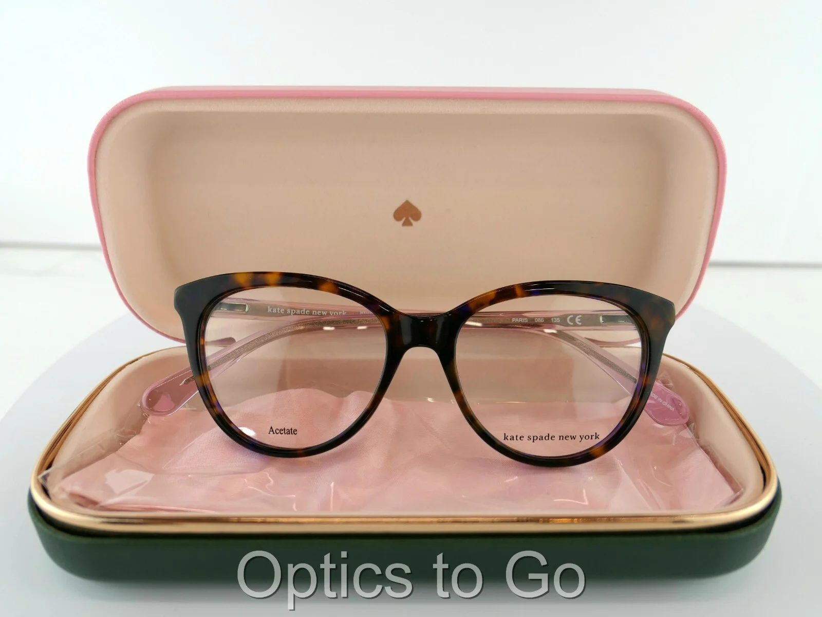 Kate Spade PARIS (086) HAVANA 48-15-135 PETITE Eyeglass Frames