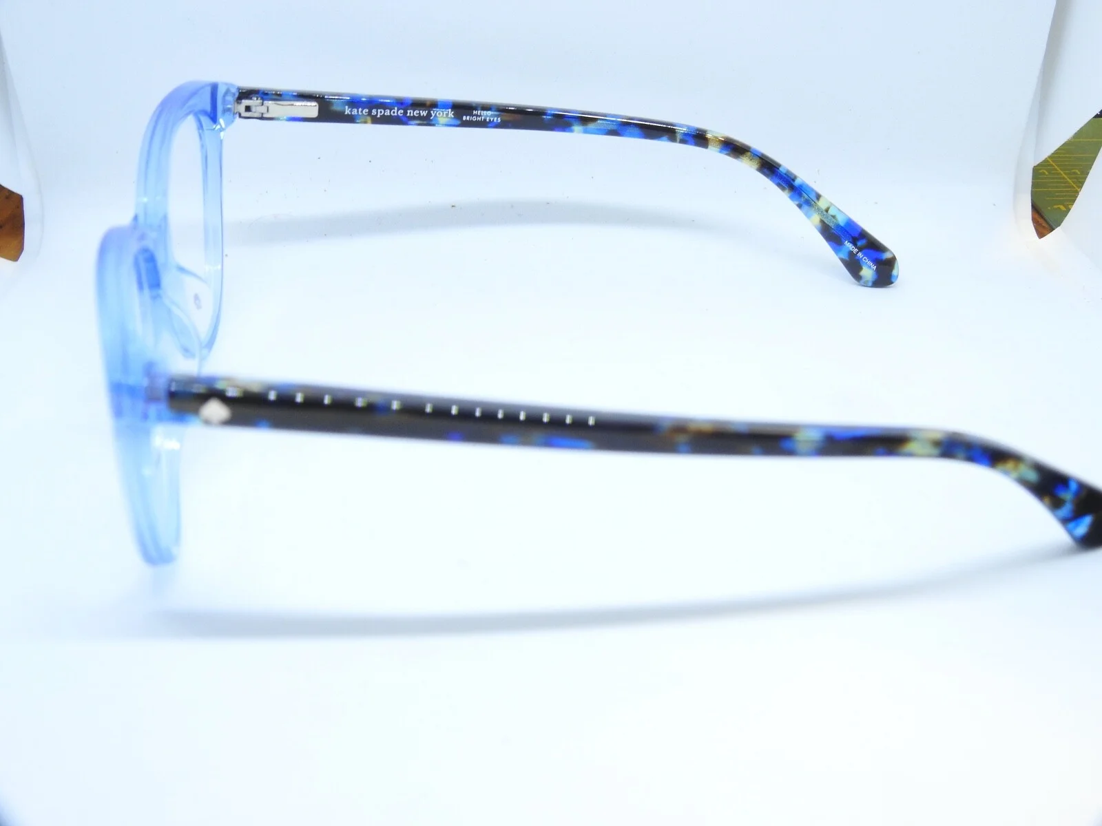 Kate Spade PARIS Z19 Blue 48/15/135 Petite Frame Eyeglasses 100% Authentic NEW 3
