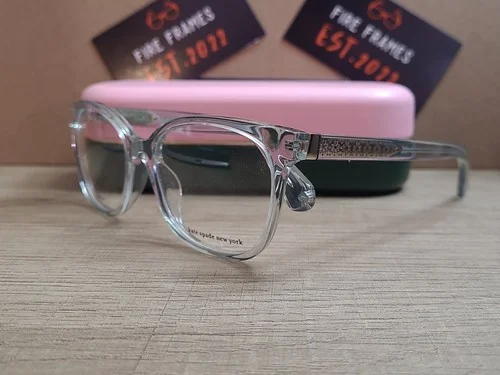 Kate Spade PAYTON 1ED Transparent Light Green Eyeglasses Frames 52-17-140