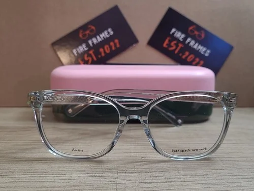 Kate Spade PAYTON 1ED Transparent Light Green Eyeglasses Frames 52-17-140 2