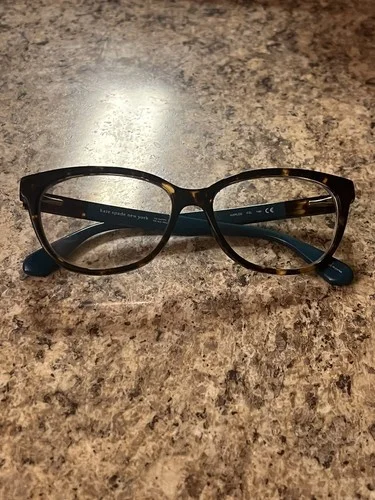 Kate Spade Prescription Glasses Teal And Brown Tortoise Shell Karlee